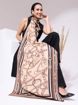 Jon Beige Heritage Cashmere Cape