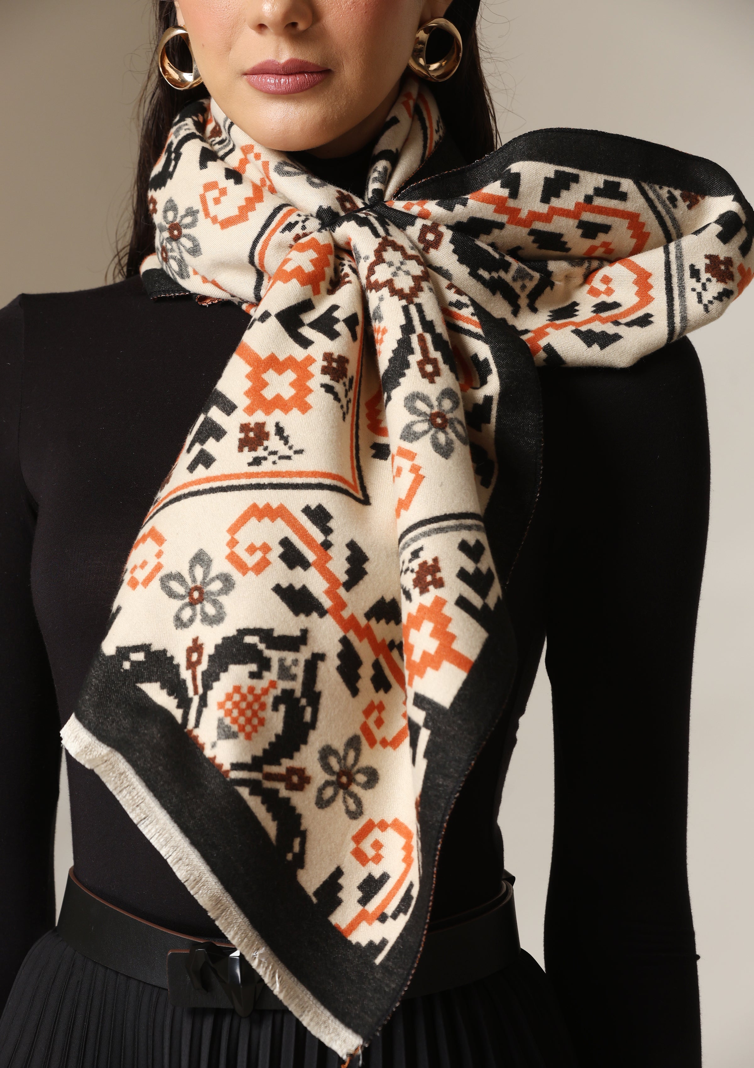 Equestrian Luxe Thick vegan cashmere Stoles