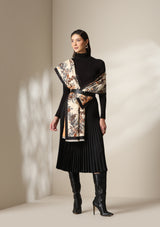 Autumn Bloom Thick vegan cashmere Stoles