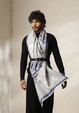 Frost Bloom Thick vegan cashmere Stoles