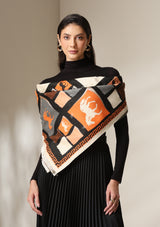 Equestrian Muse Thick vegan cashmere Stoles