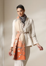 Amber Magnolia Thick vegan cashmere Stoles