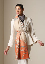 Amber Magnolia Thick vegan cashmere Stoles