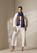 Dusala Midnight Majesty Fine Wool Stole