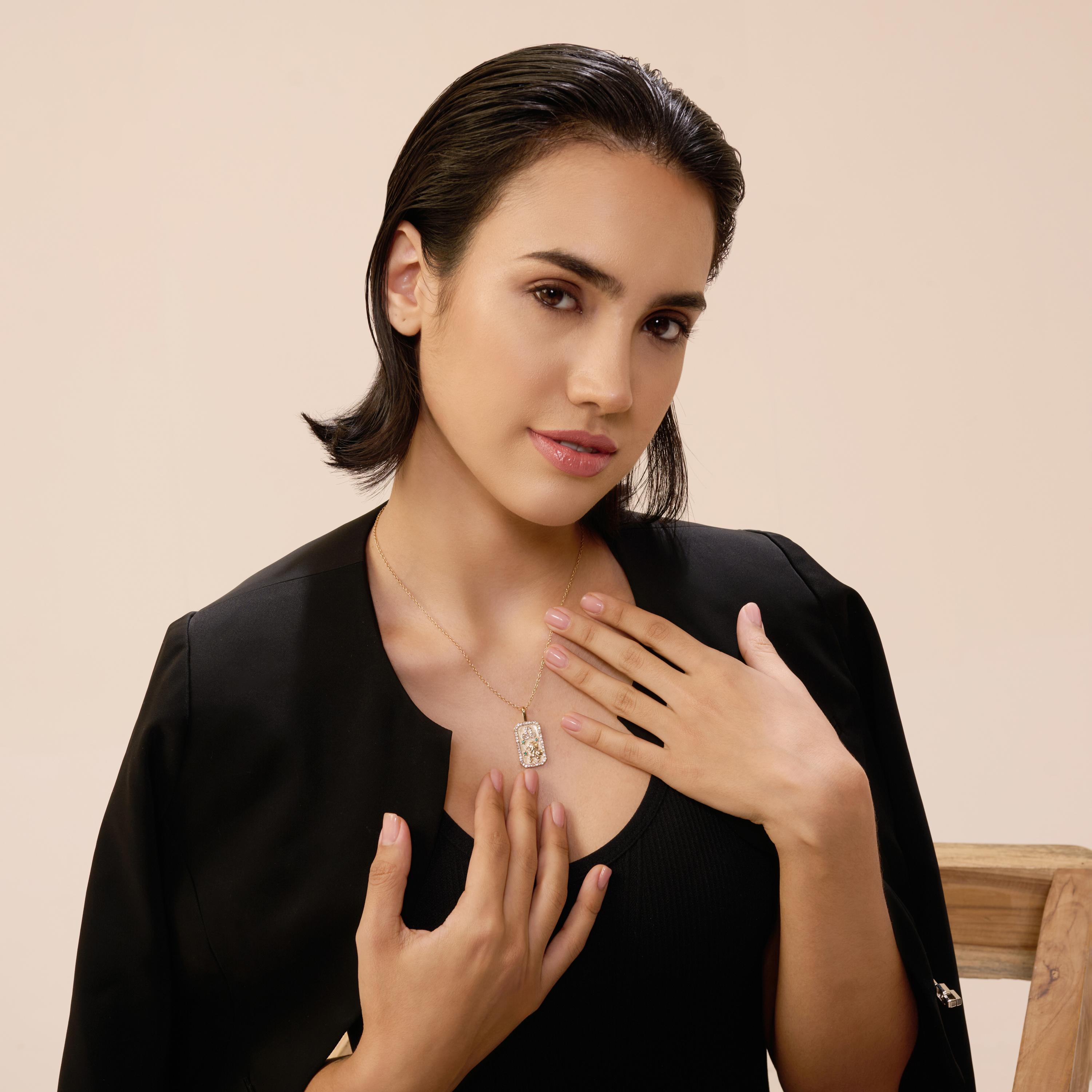 Leo Zodiac Pendant | 18K Gold-Plated Necklace