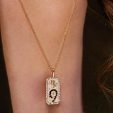 Scorpio Zodiac Pendant | 18K Gold-Plated Necklace