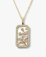 Sagittarius Zodiac Pendant | 18K Gold-Plated Necklace