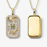 Pisces Zodiac Pendant | 18K Gold-Plated Necklace