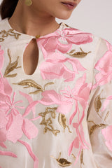 Ivory Glen - Blooming Sleeve Co-ord Set