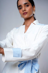 Taj-serene-ice-top-olive-pants