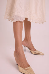 Murphy - Broach Wrap Top & Duchess Skirt