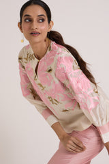 Ivory Glen - Blooming Sleeve Co-ord Set