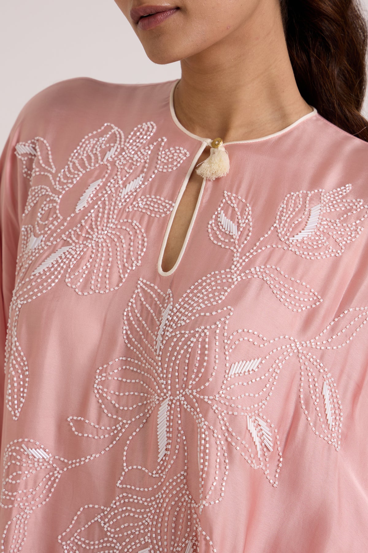 Ice Pink Myna - Jolly Good Free Size Top + Pant