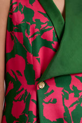 Taylor - Overlap Long Blazer Dress