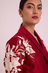 Vasco - Flap Floral Blazer + Pants