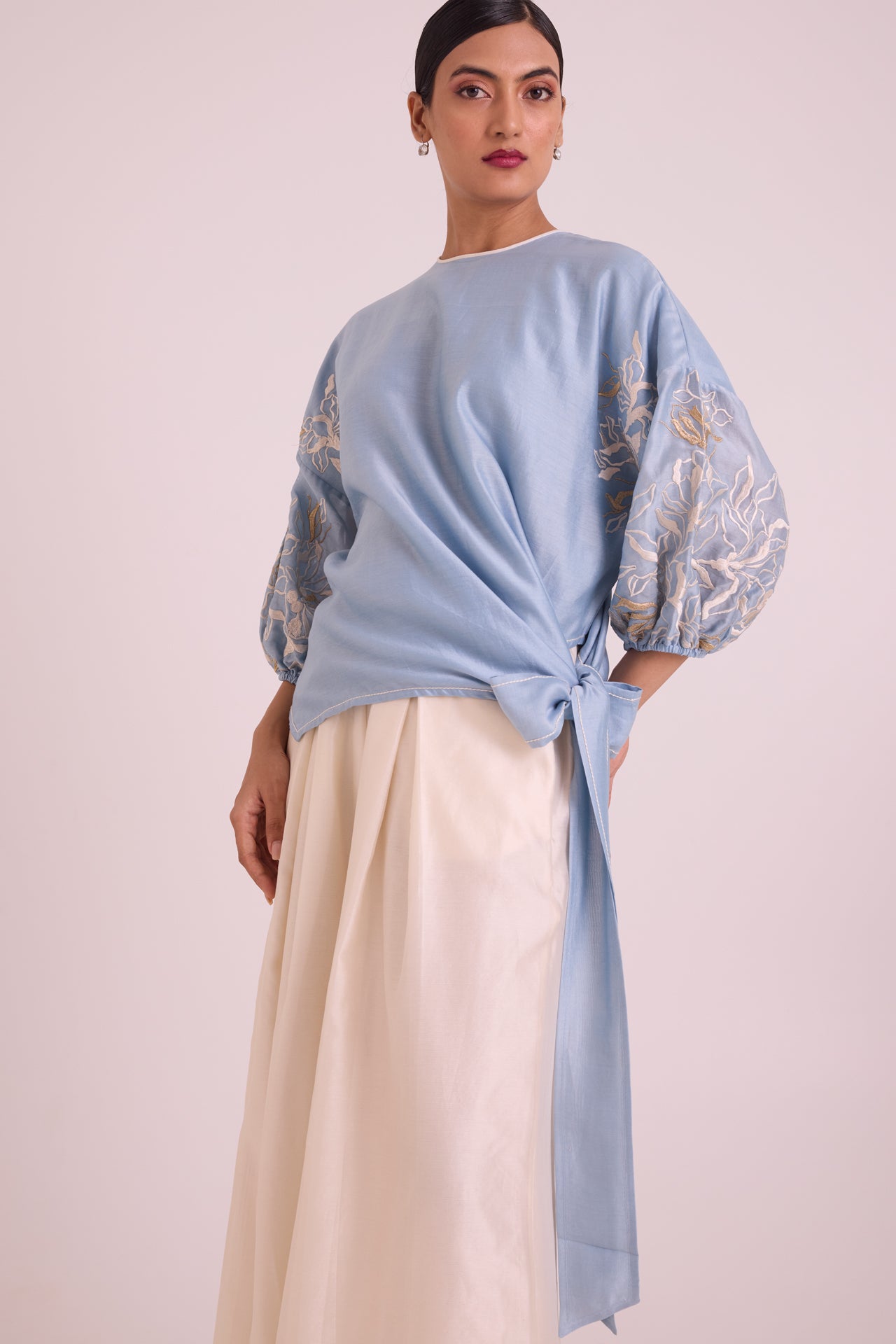 Ooty - Tie-up Top + Pants