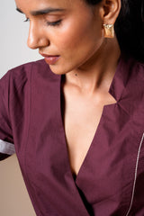 Brandy – Fold and Flow Wrap Top with Pants