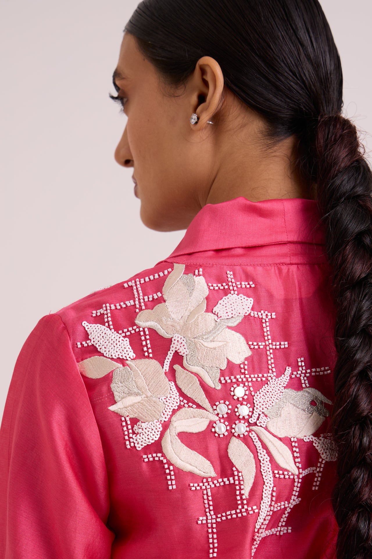 Petra - Wrap Blazer Top + Obi Belt + Pant Set