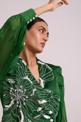 Kenzo - Large Flower Blazer Suit