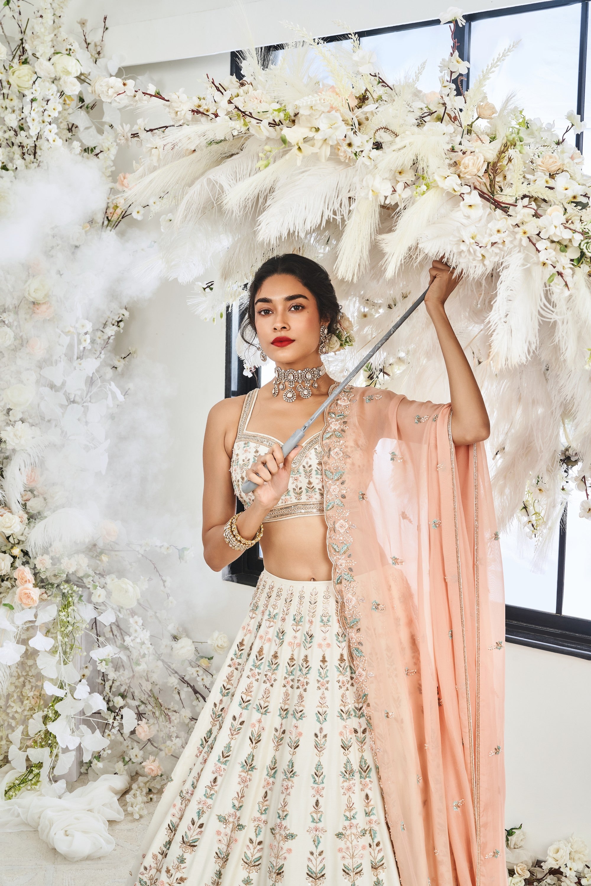 Chandbali Bridal Lehenga Set