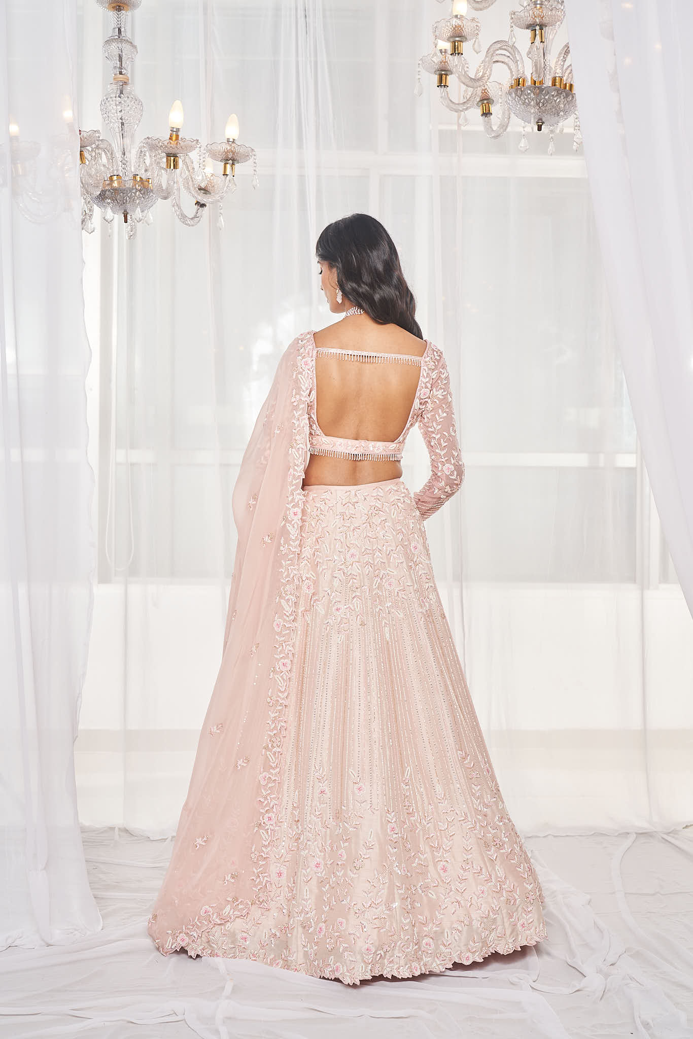LIGHT PINK LEHENGA SET