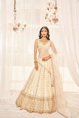 IVORY LEHENGA SET