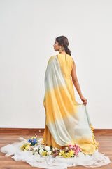 Shaded Dupatta Kalidaar Set