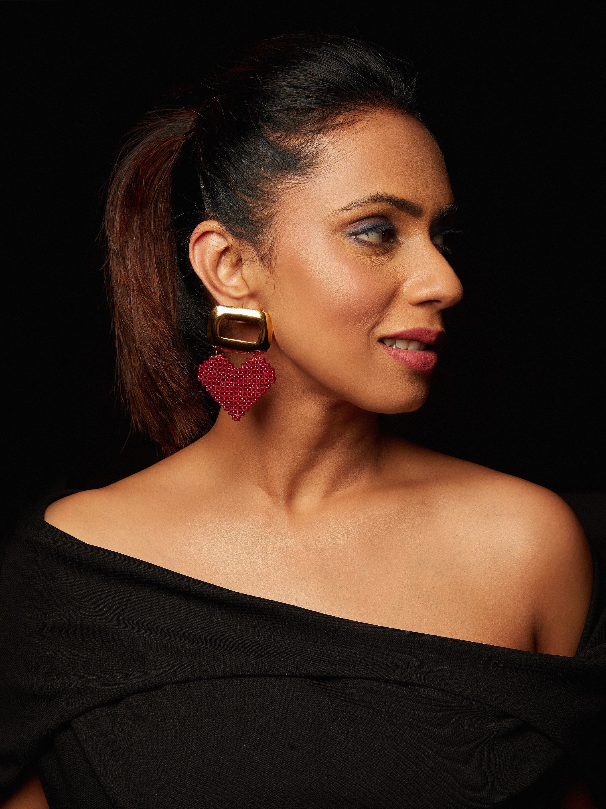 Heart In Earring