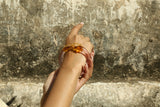 Elephant Glass Bangle