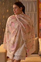 Eternal Blossom | Embroidered Pure Cashmere Stole