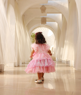 Pink Sequence Frock
