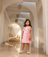 Baby Pink Neoprene Dress
