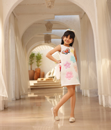 White Neoprene Dress