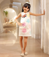 White Neoprene Dress