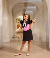 Black Neoprene Dress