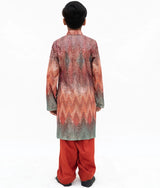 Sequence Embroidered Kurta with Salwar