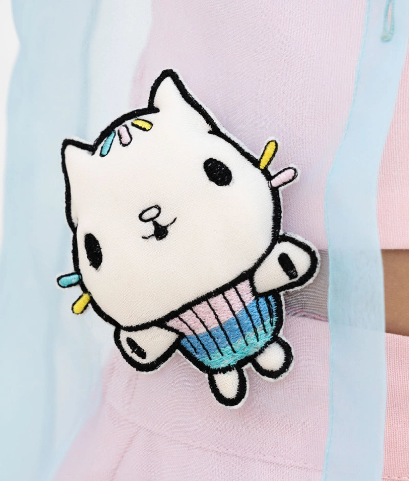 Pink Top with Skirt and Jacket