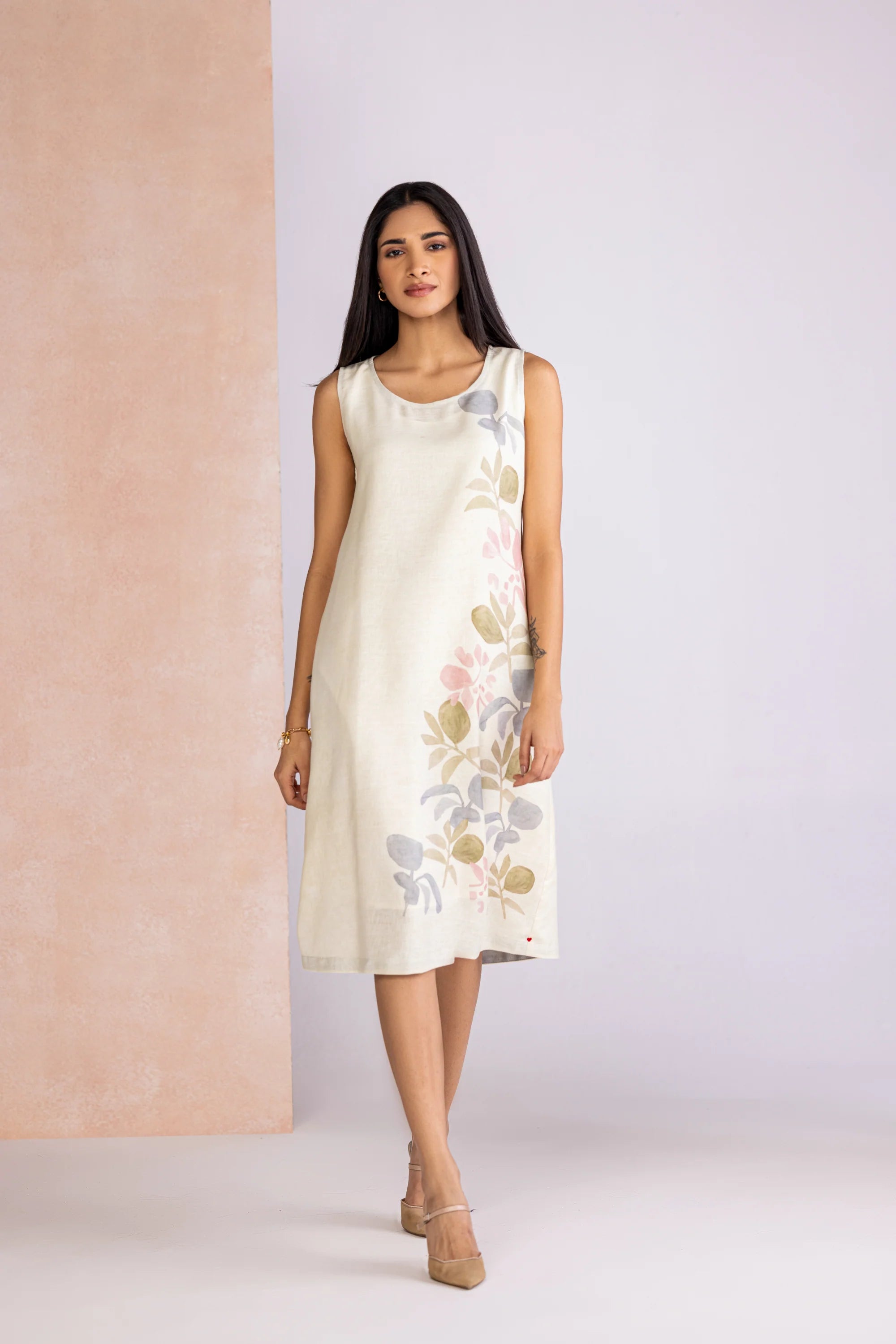Tropical Oasis Flow Dress
