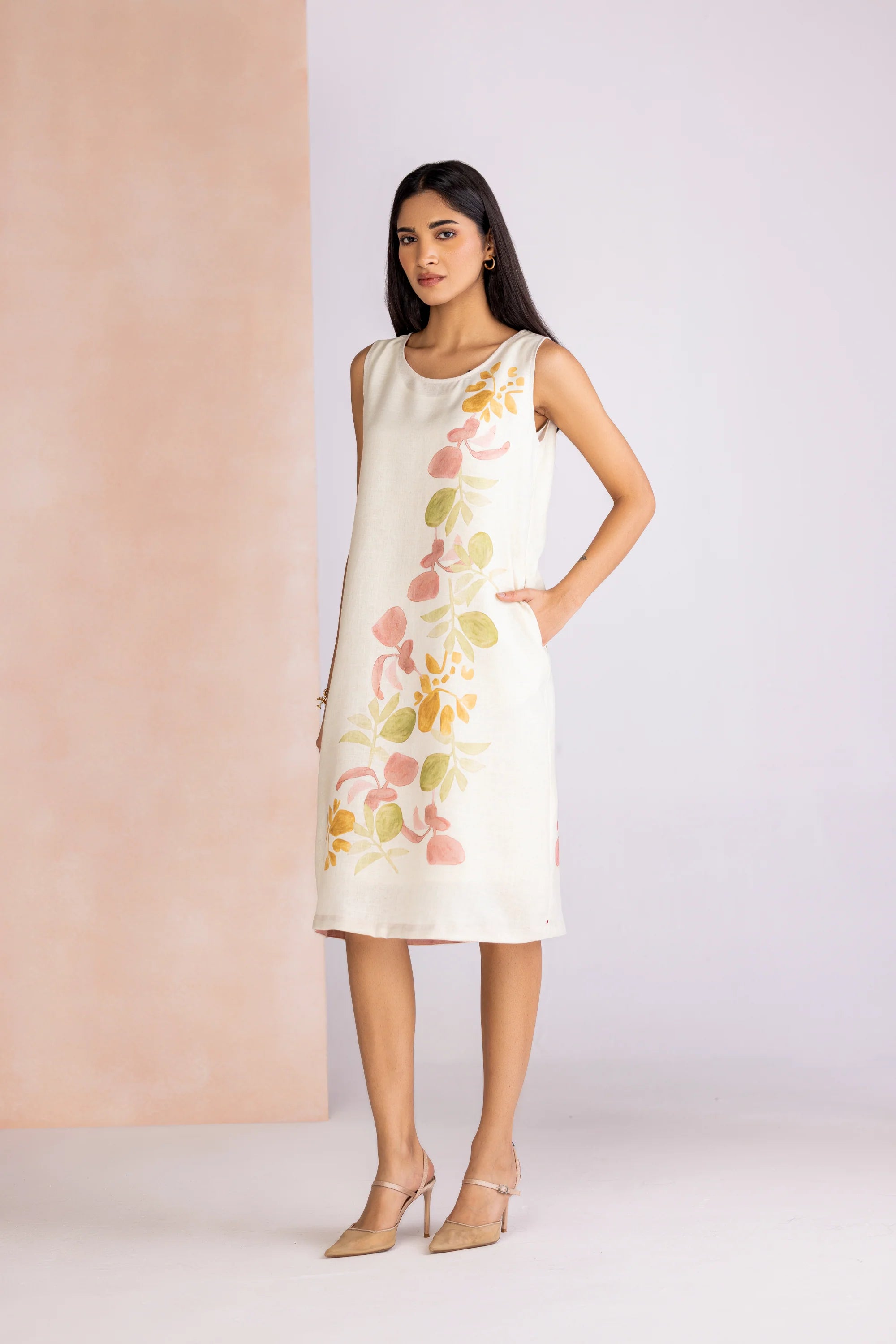 Tropical Oasis Flow Dress