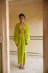 SOPHIA JACKET SET – LEMON