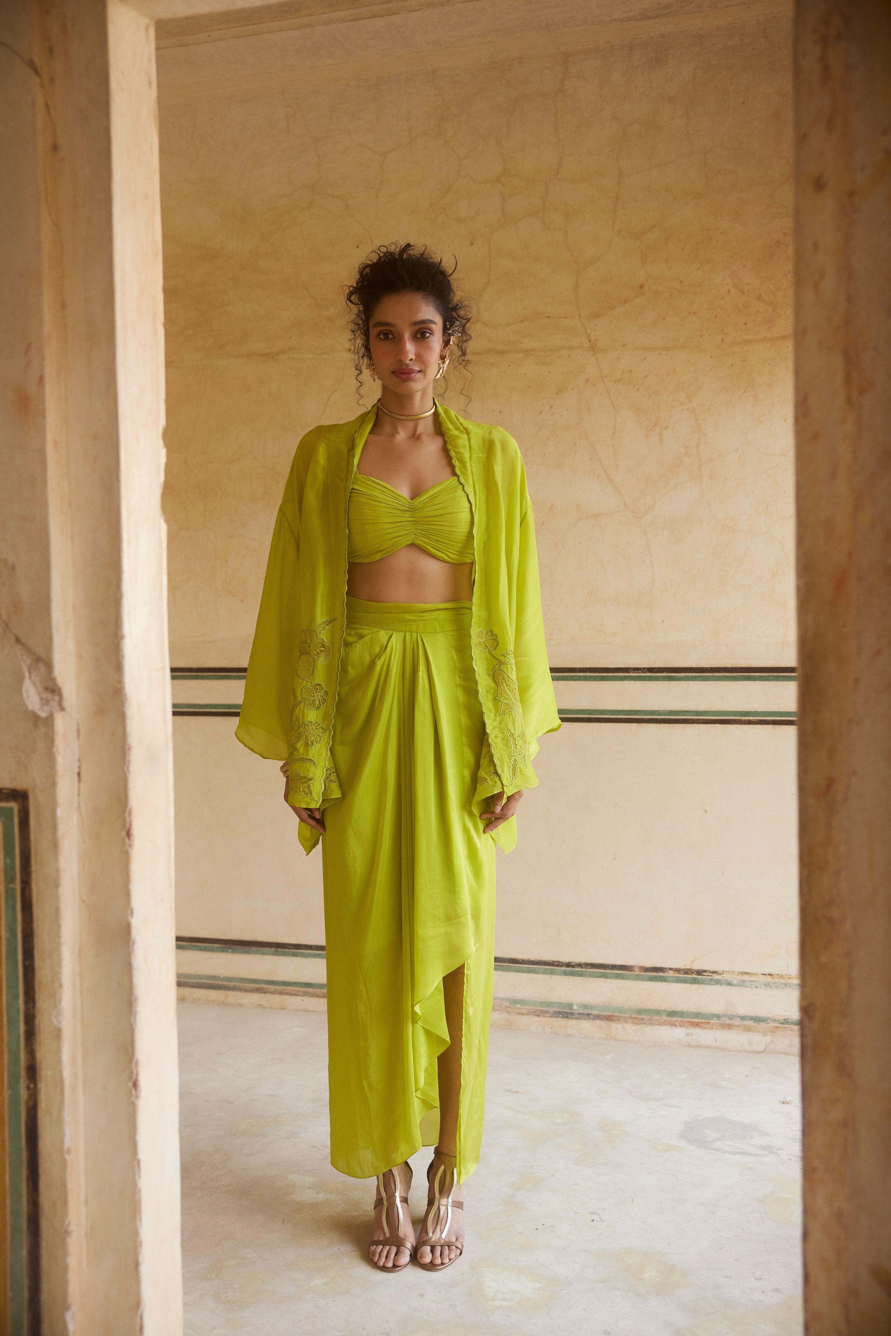 SOPHIA JACKET SET – LEMON