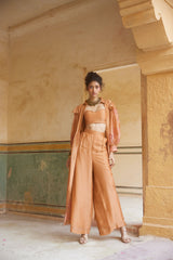ANASTASIA JACKET SET – PEACH