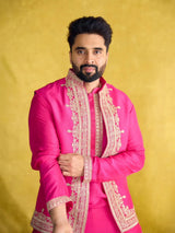 Jackky Bhagnani in Nasir Jacket Set