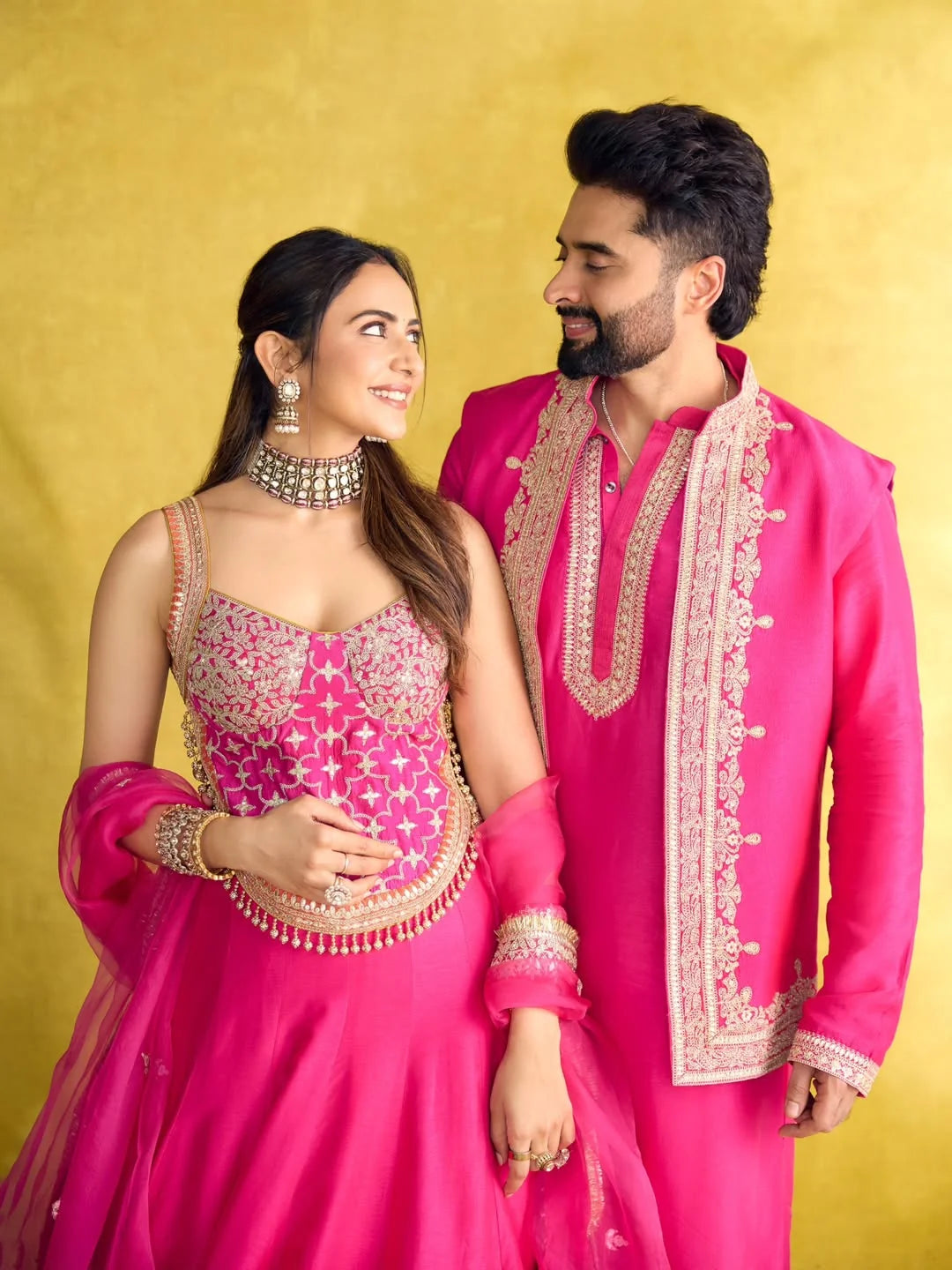 Jackky Bhagnani in Nasir Jacket Set