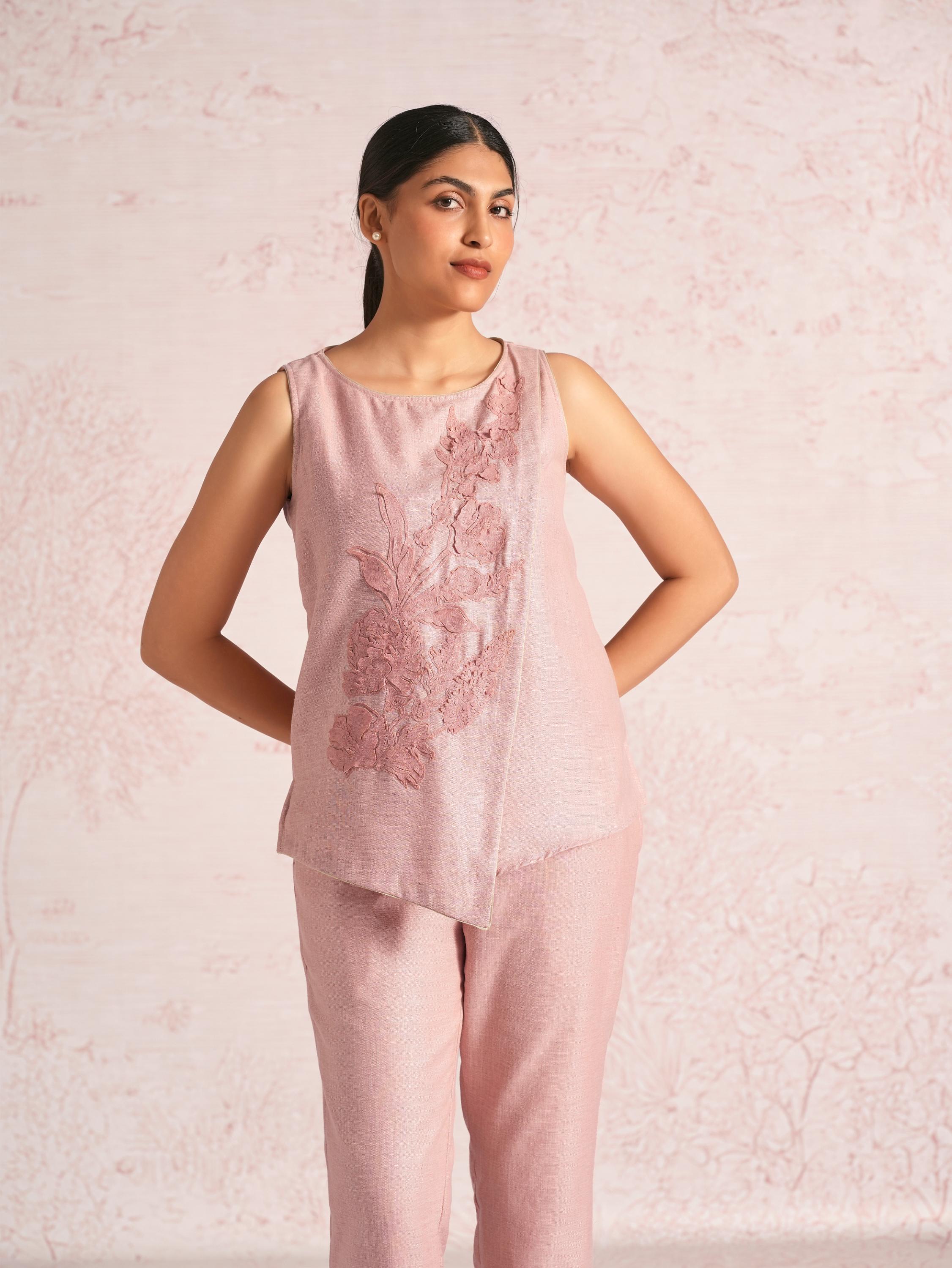 Floral shadows Angle Co-ord
