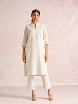 Floral Shadows Kurta Set