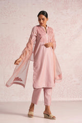 Floral Shadows Kurta Set