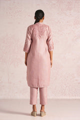 Floral Shadows Kurta Set