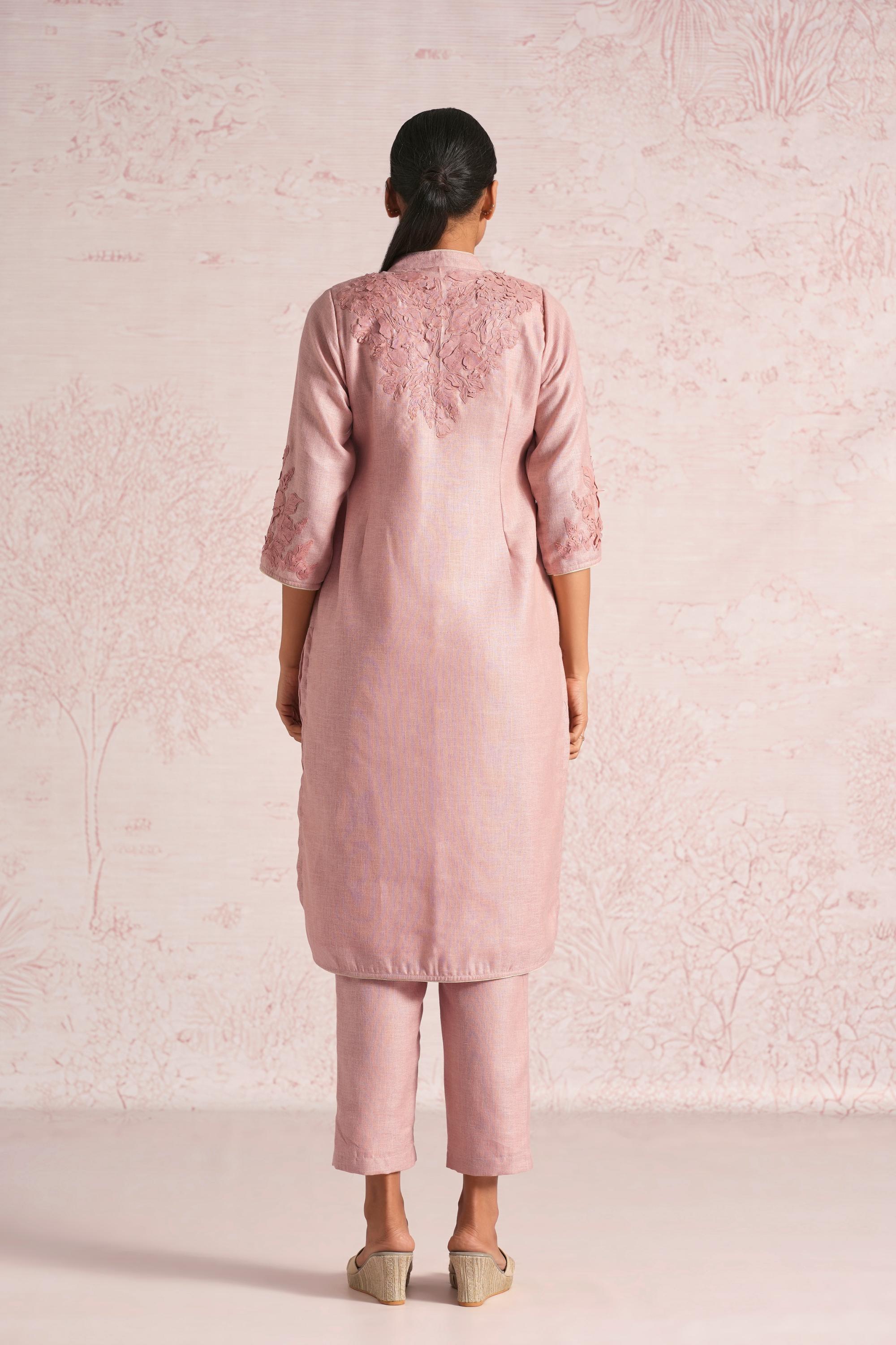 Floral Shadows Kurta Set
