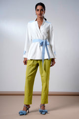 Taj-serene-ice-top-olive-pants